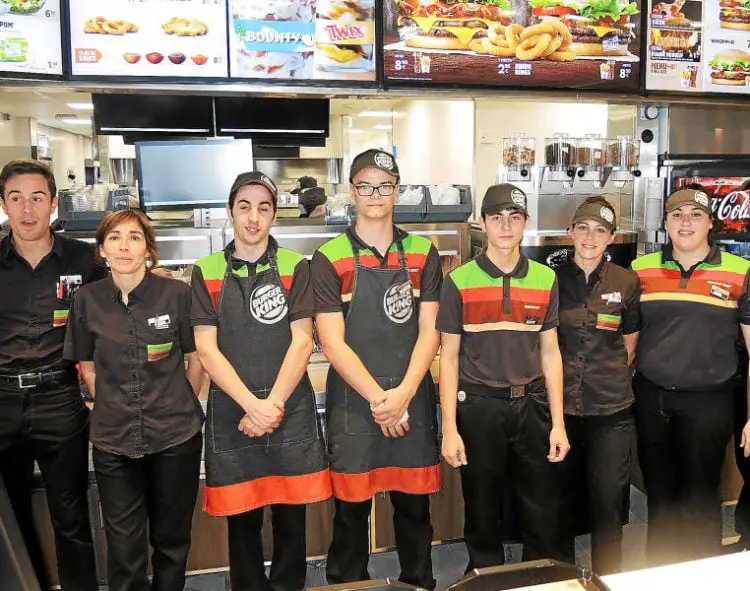 recrutement burger king