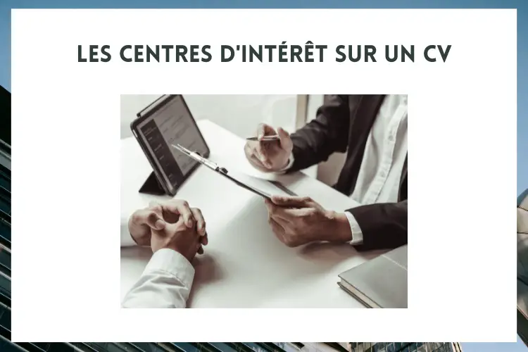 Centres d'interets cv