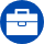 icone baggage bleu foncée