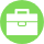 icone baggage vert