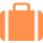 icone baggage orange