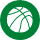 icone avec basketball verte