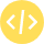 icone avec coding jaune