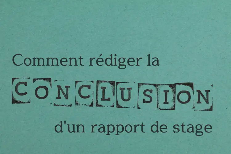 conclusion rapport de stage