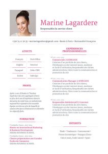 Featured image of post Exemple De Cv Femme De M nage Avec exemple de pr sentation assistante de direction