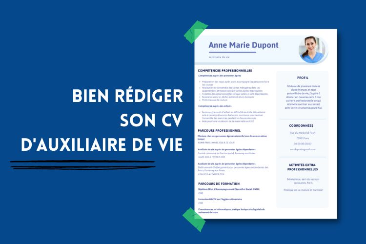 cv auxiliaire de vie