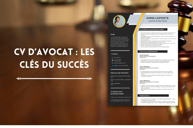 cv avocat