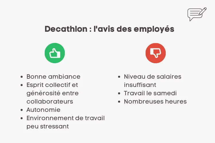 decathlon avis des employés