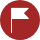 icone avec drapeau rouge