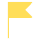 icone drapeau jaune