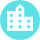 icone edifice bleue