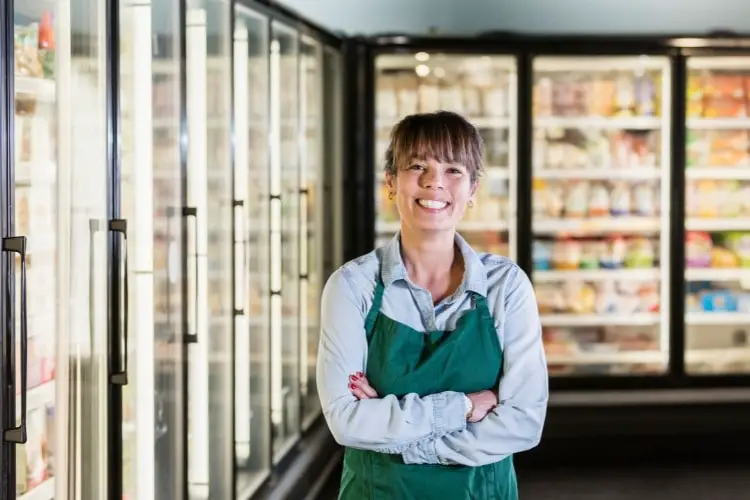 employée de rayon