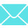 icone enveloppe bleue