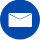 icone enveloppe bleue foncée