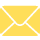 icone enveloppe jaune