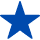 icone etoile bleue marine 