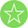 icone avec etoile verte foncee vide