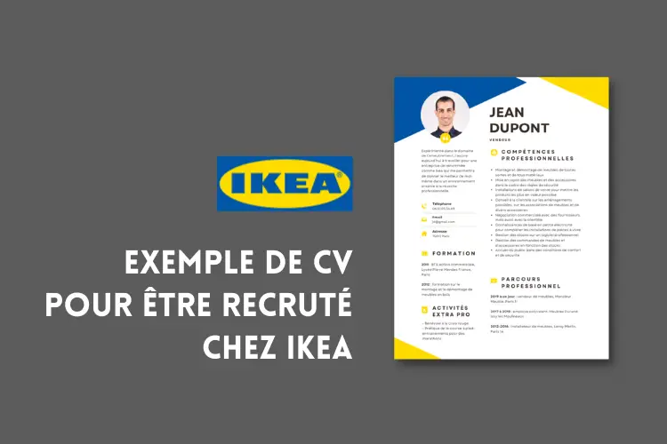 exemple cv ikea