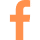 icone facebook orange