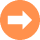 icone avec fleche orange grasse