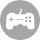 icone avec jeux videos grise