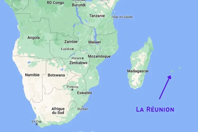 la reunion carte