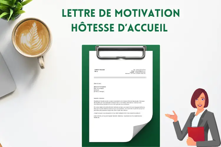 lettre motivation hotesse accueil