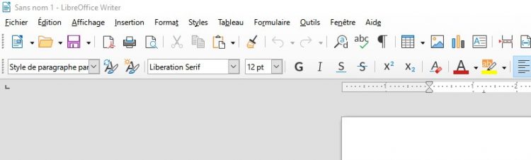 Fonctions basiques de LibreOffice