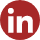icone linkedin rouge