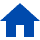 icone maison bleue foncée