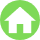 icone maison vert