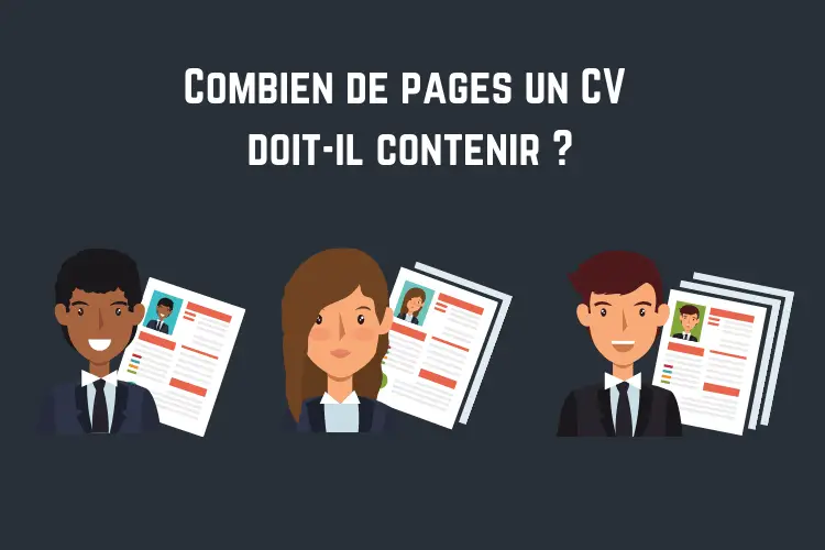 nombre pages CV