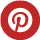 icone Pinterest rouge