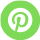 icone Pinterest vert