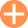 icone avec plus orange
