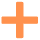icone plus orange