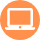 icone portable orange