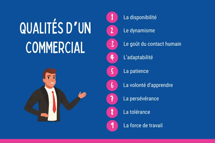 qualites d'un commercial