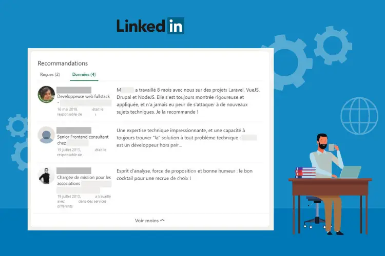 recommandations linkedin