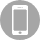 icone smartphone grise