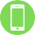 icone smartphone vert