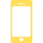 icone smartphone jaune