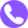 icone telephone violette