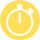 icone temps jaune