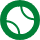 icone avec tennis verte