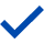 icone tick bleue marine 