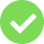 icone avec tick verte foncee