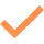 icone tick orange