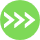 icone avec triple supérieur verte foncee