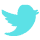 icone twitter bleue